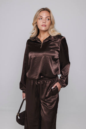 Lior Top | Deep Cocoa