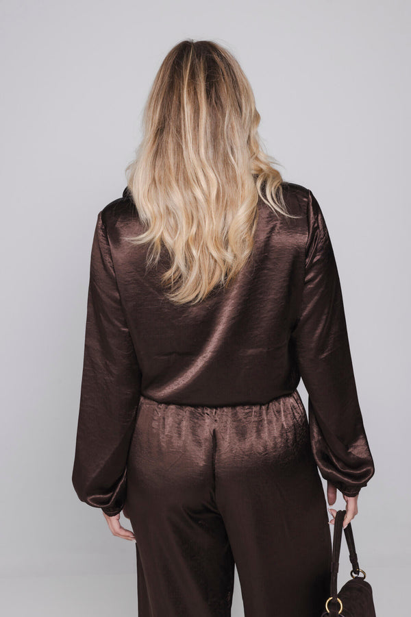 Lior Top | Deep Cocoa