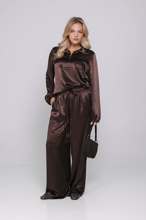 June Pants | Deep Cocoa