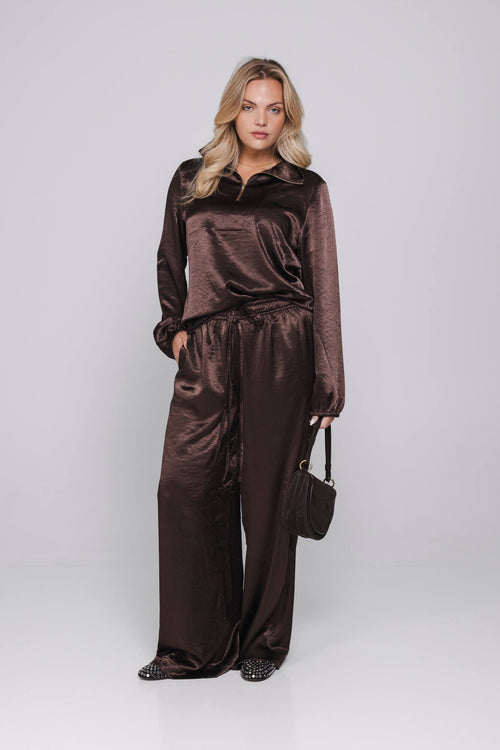 June Pants | Deep Cocoa