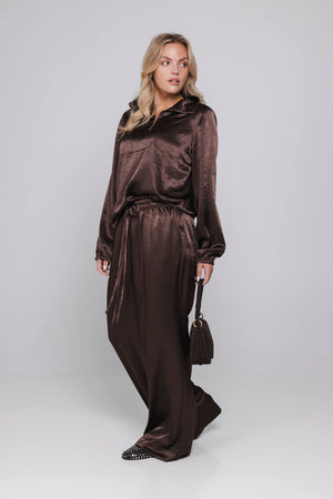 June Pants | Deep Cocoa