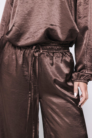 June Pants | Deep Cocoa