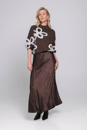 Sofie Skirt | Deep Cocoa