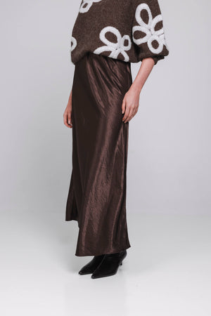 Sofie Skirt | Deep Cocoa