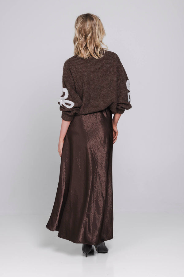 Sofie Skirt | Deep Cocoa