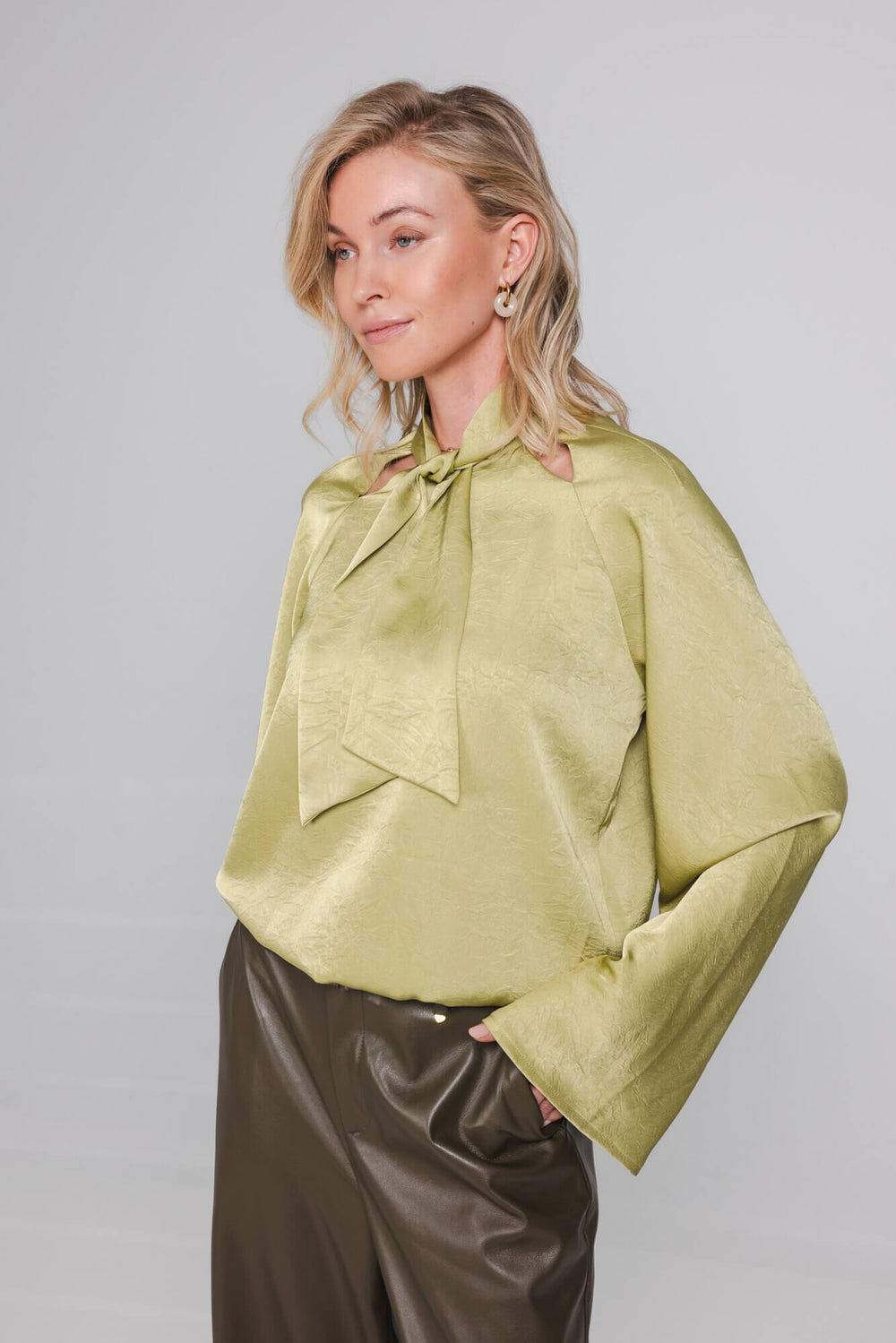 Ria Top | Golden Lime