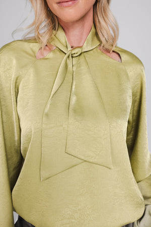 Ria Top | Golden Lime
