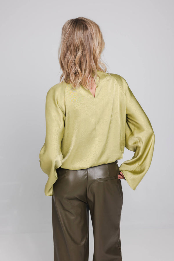 Ria Top | Golden Lime