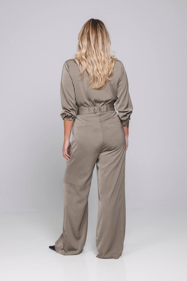 Rena Jumpsuit | Moss Green