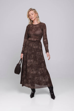 Tahlia Top | Moss Brown