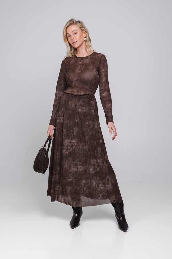 Tahlia Top | Moss Brown