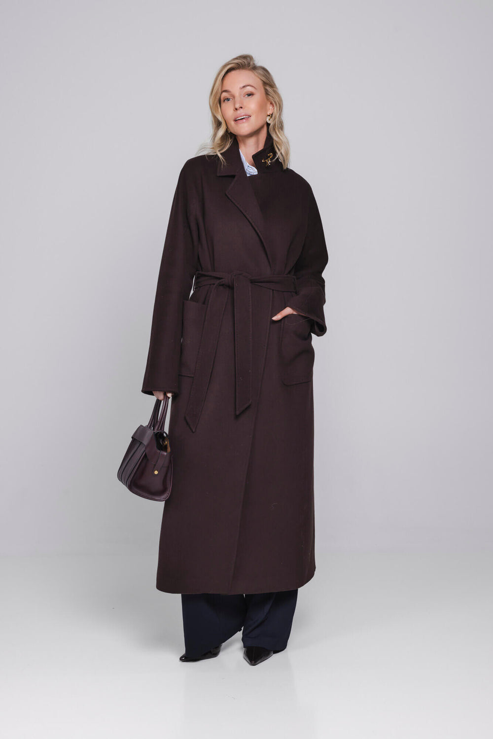 Ciela Coat | Deep Cocoa