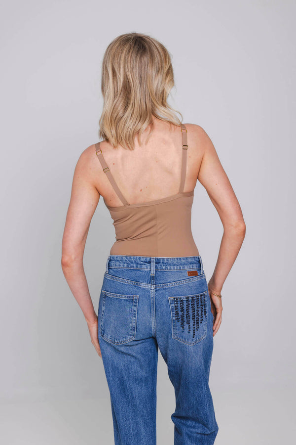 Bra Sculpt Top | Mocha
