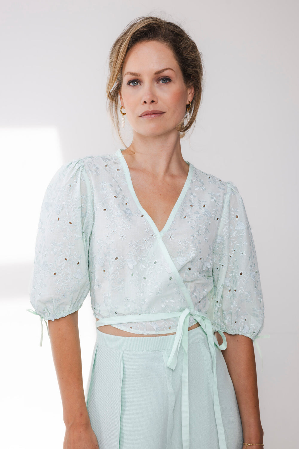 Ellie Crop Blouse