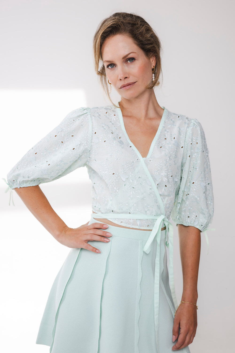 Ellie Crop Blouse