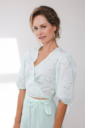 Ellie Crop Blouse