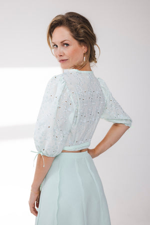 Ellie Crop Blouse