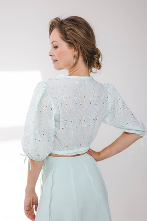 Ellie Crop Blouse