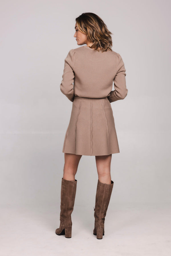 Penelope Skirt - Taupe