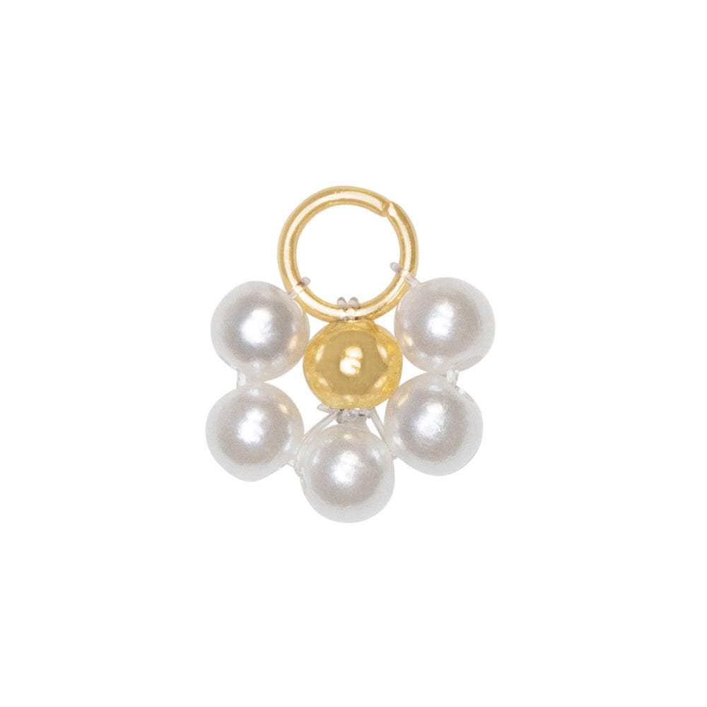 Pearl Flower Charm
