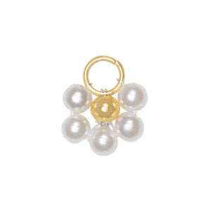Pearl Flower Charm