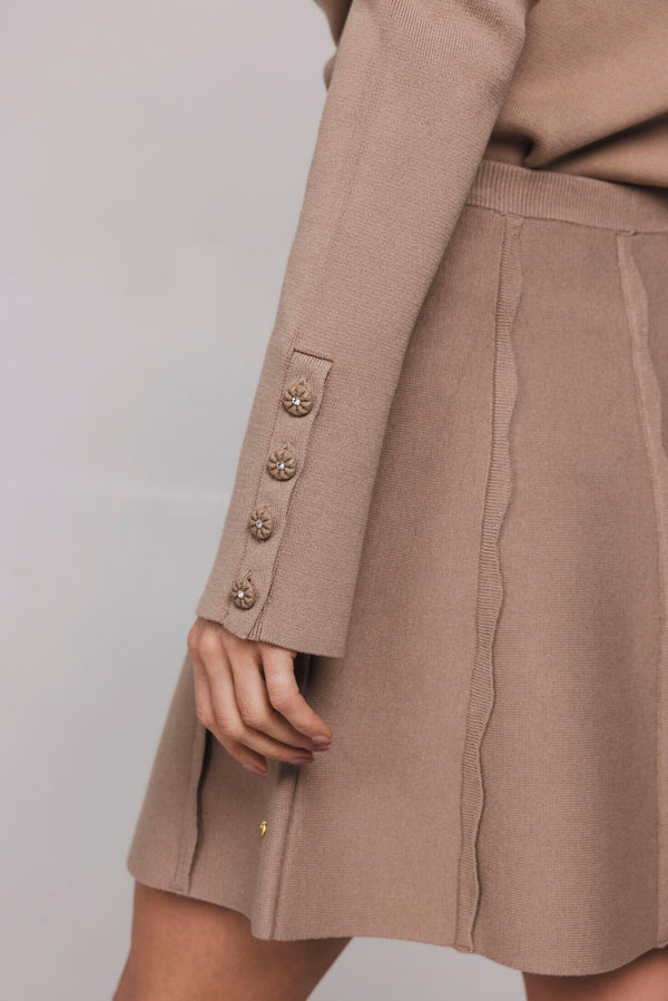Danique Pullover - Taupe