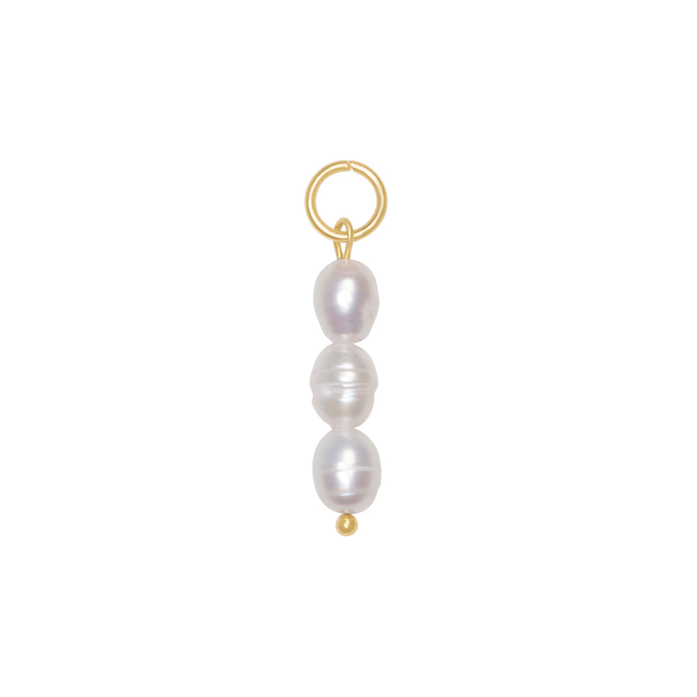 Three Pearls Charm
