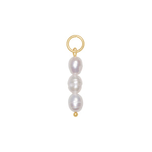 Three Pearls Charm