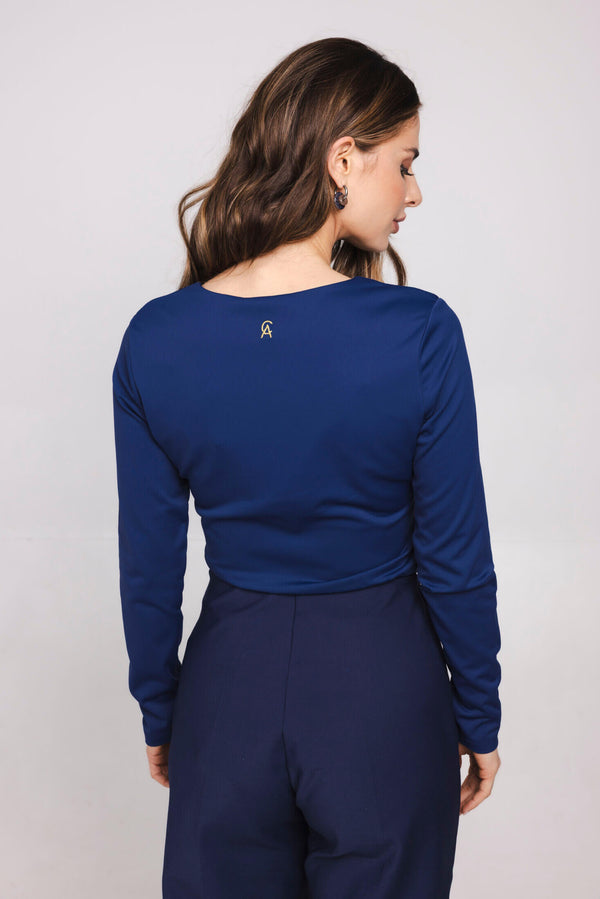 Edith Top - Navy