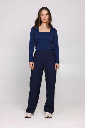 Edith Top - Navy