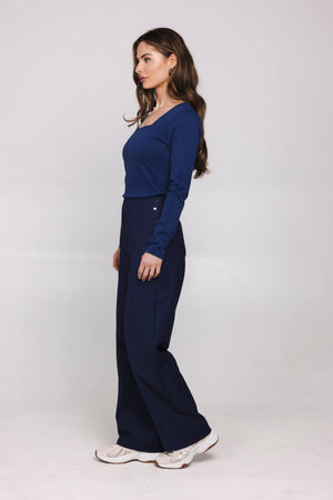 Edith Top - Navy