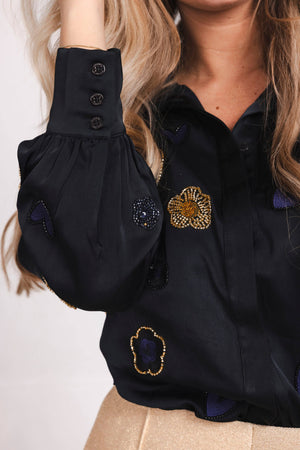 Laurine Blouse - Black
