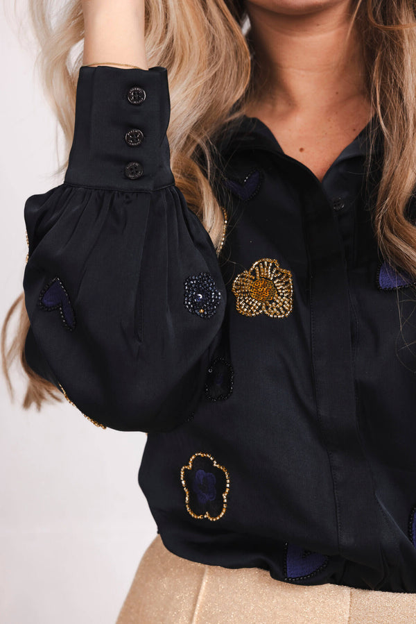 Laurine Blouse - Black