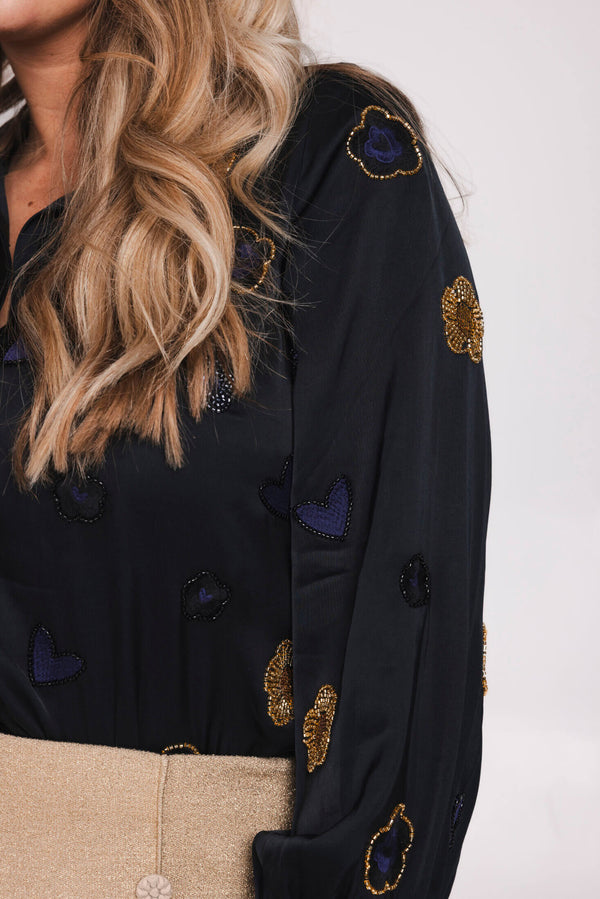 Laurine Blouse - Black