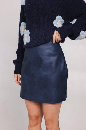 Rose Pullover - Navy Light