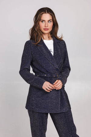 Christa Blazer - Navy Glam