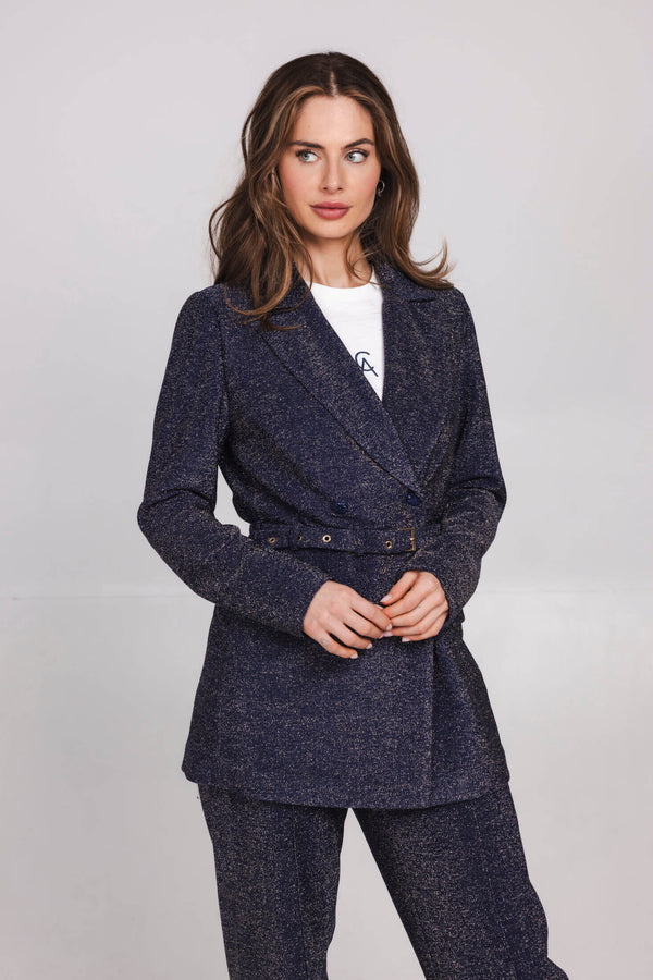 Christa Blazer - Navy Glam