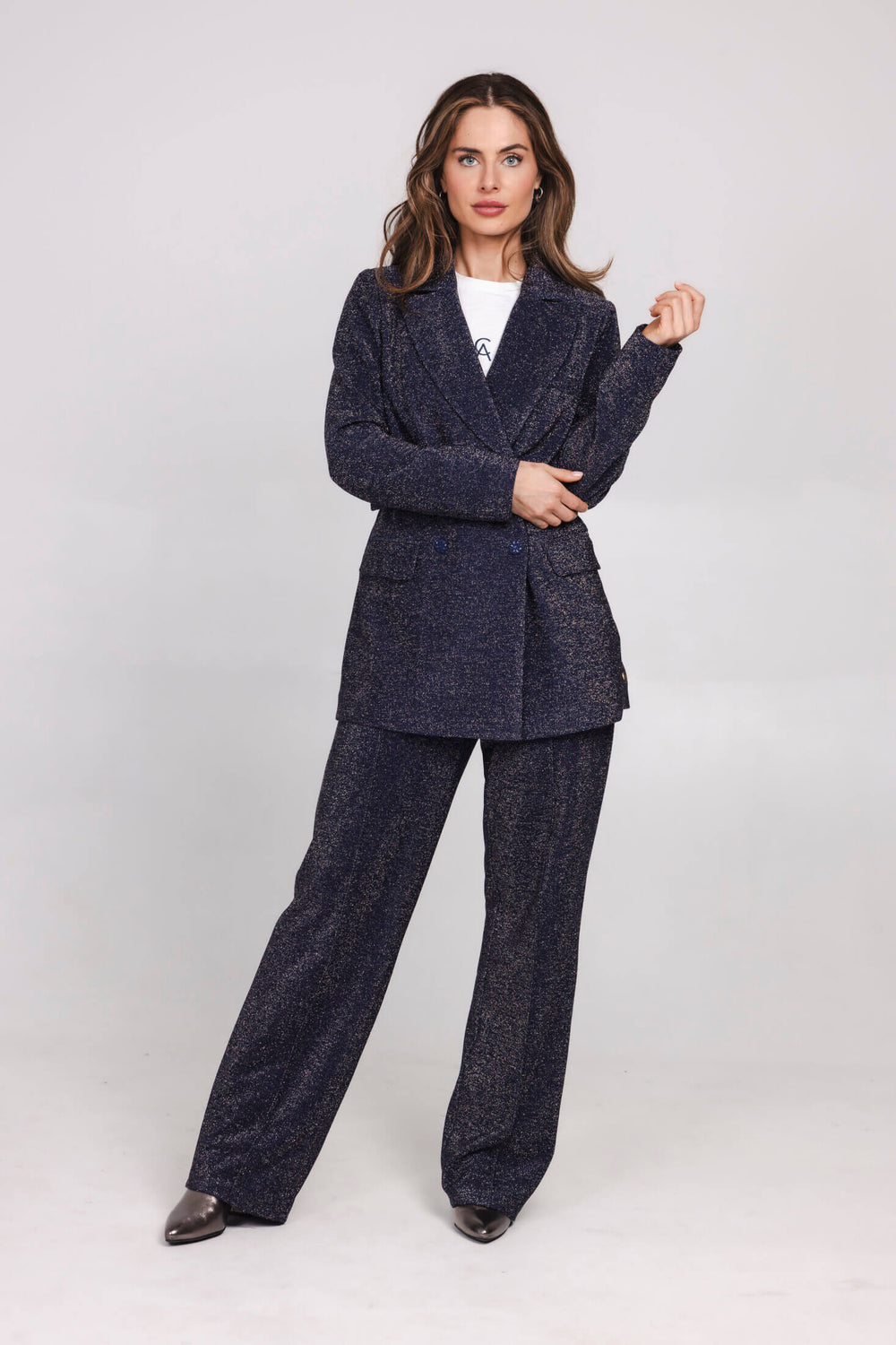 Christa Blazer - Navy Glam