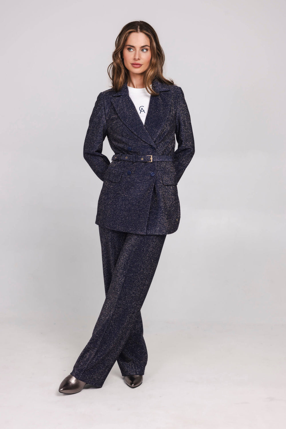 Christa Blazer - Navy Glam
