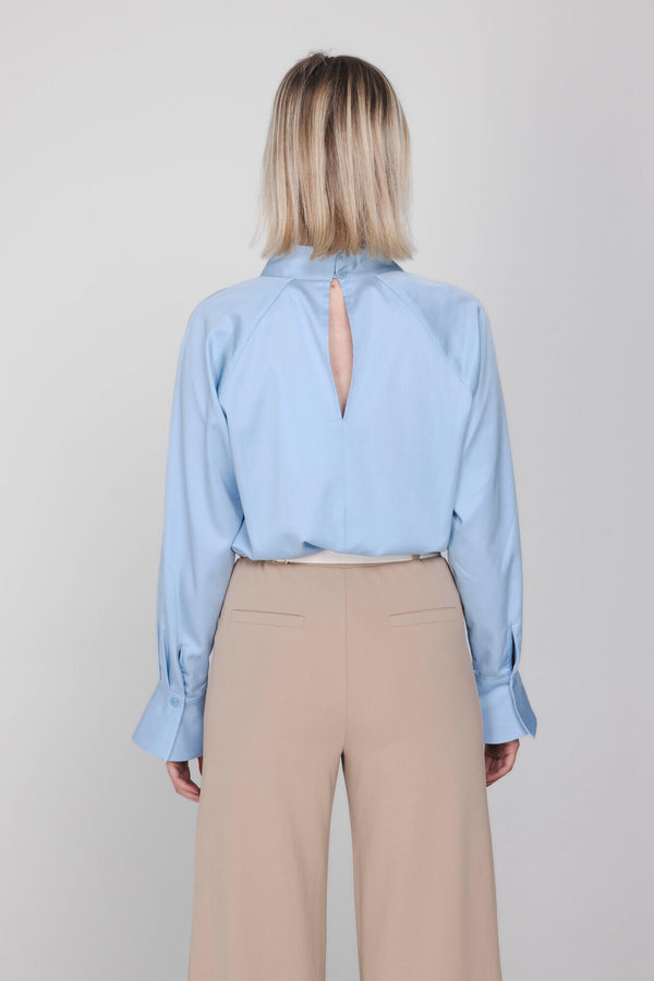 Alix Blouse - Sea Blue