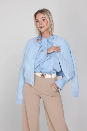 Alix Blouse - Sea Blue
