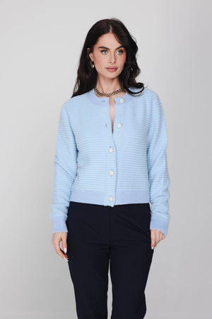 Cleo Cardigan - Sea Blue