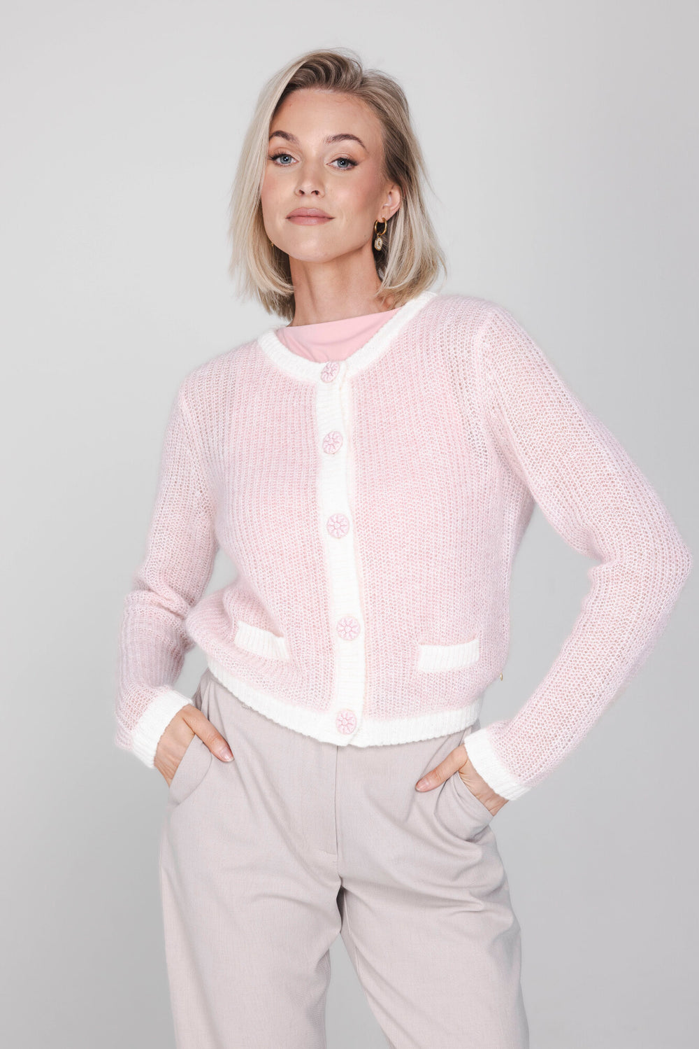 Lois Cardigan - Rosato