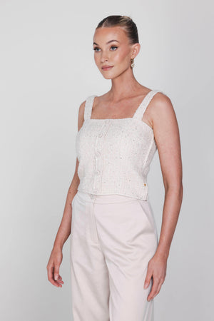 May Top - Dolce Beige