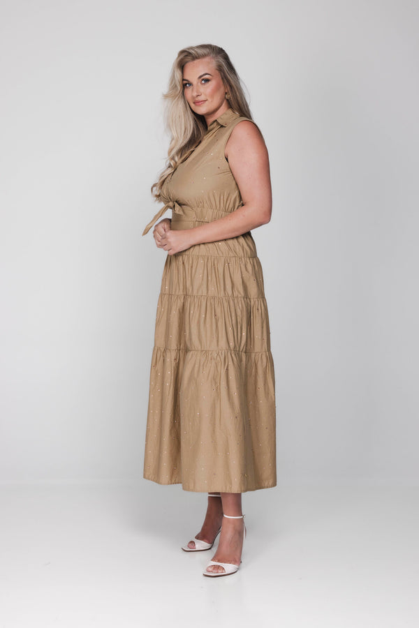 Robin Dress - Sand Sparkle