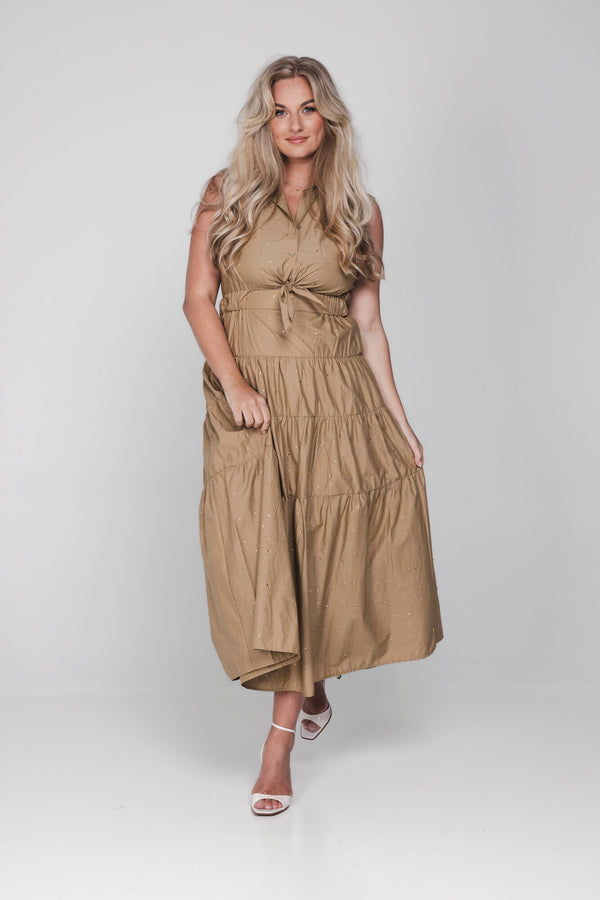 Robin Dress - Sand Sparkle