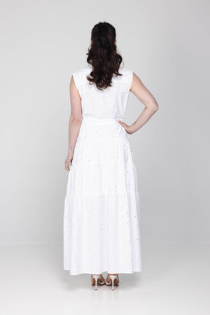 Robin Dress - Off White Sparkle