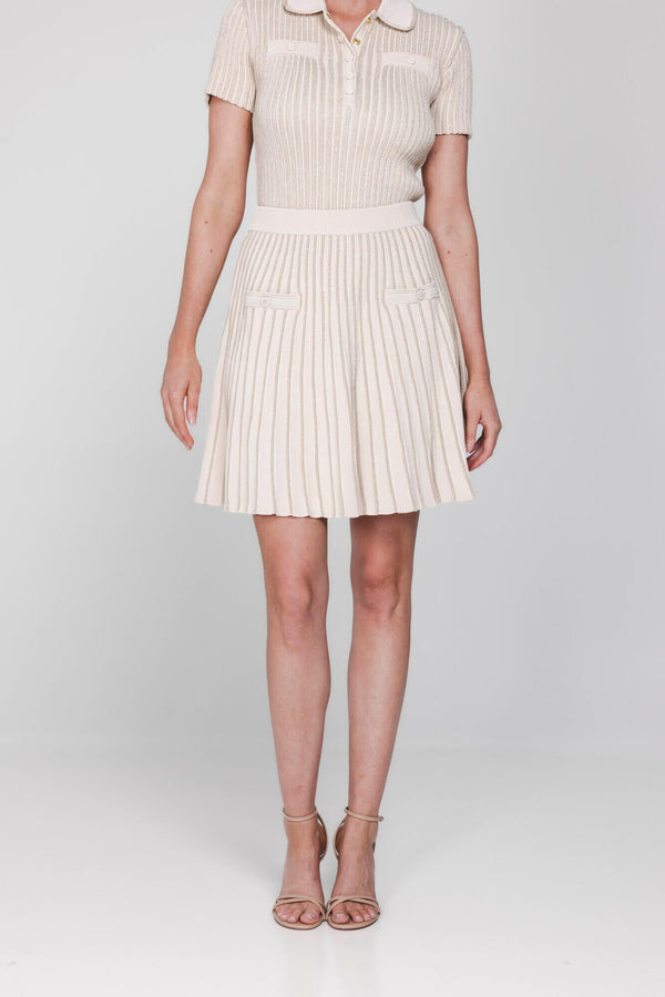 Senna Skirt - Dolce Beige