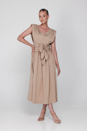 Skye Dress - Sand