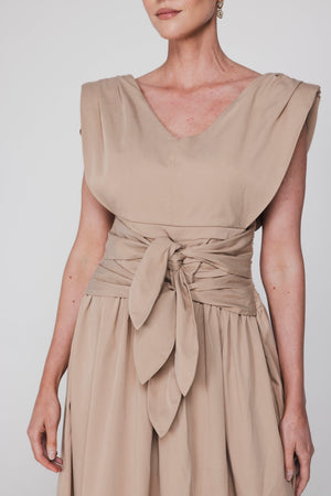Skye Dress - Sand